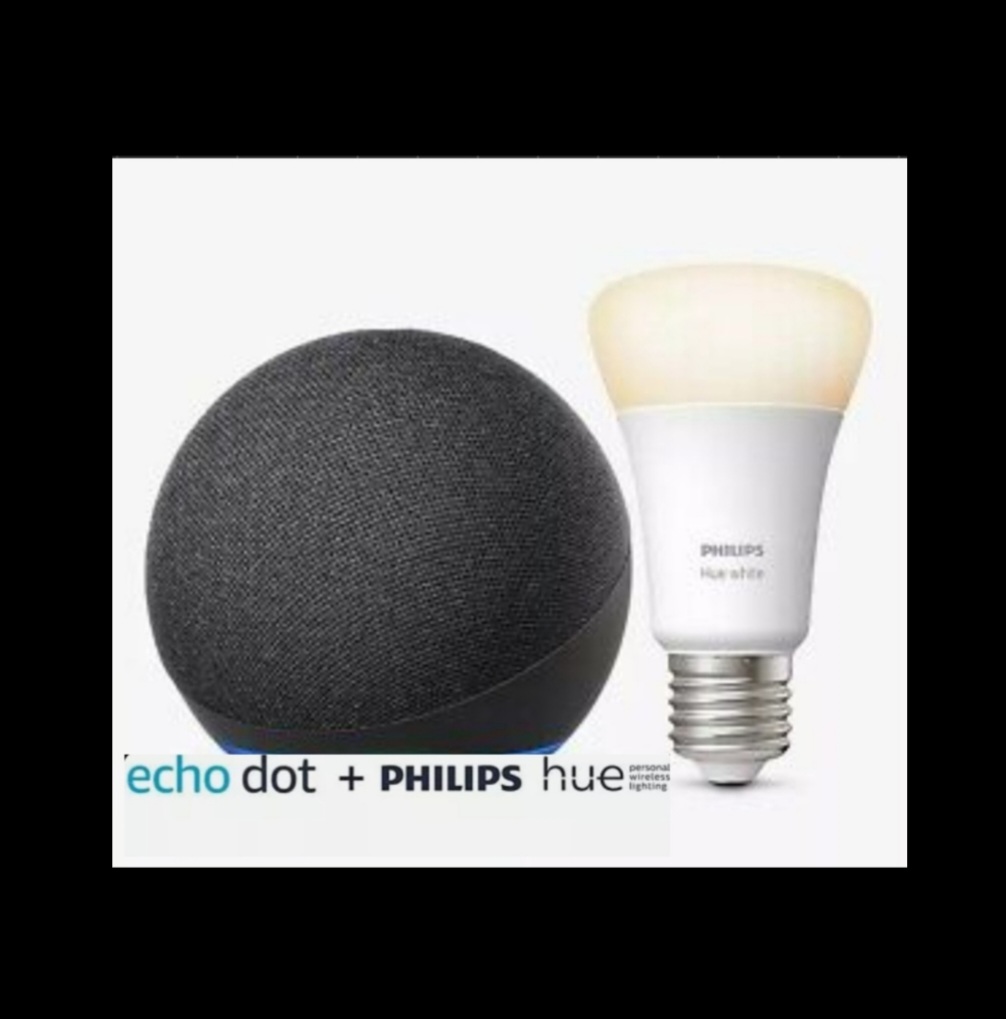 Smart Bulb Echo Dot Philips Hue Alexa Speaker Echo Dot And Light
